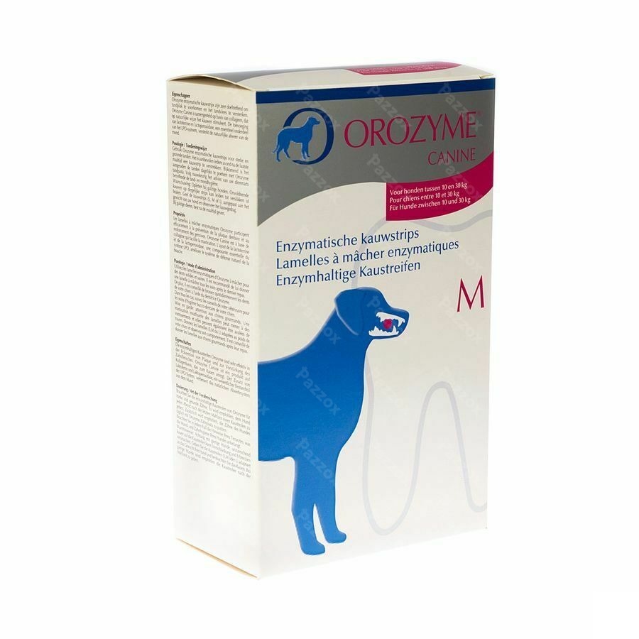 Orozyme Canine M Lamelle Enzym.chien 10-30kg 141g