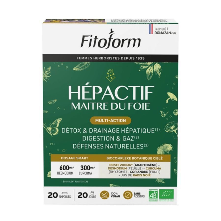 Hepactif Bio Amp 20x10ml Fitoform