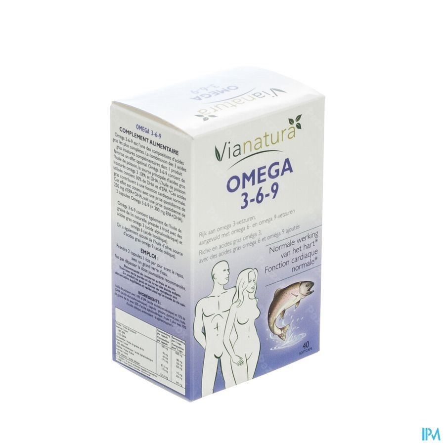 Via Natura Omega 3-6-9 40 Gélules