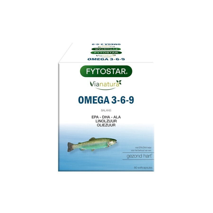 Via Natura Omega 3-6-9 Large Softcaps 80