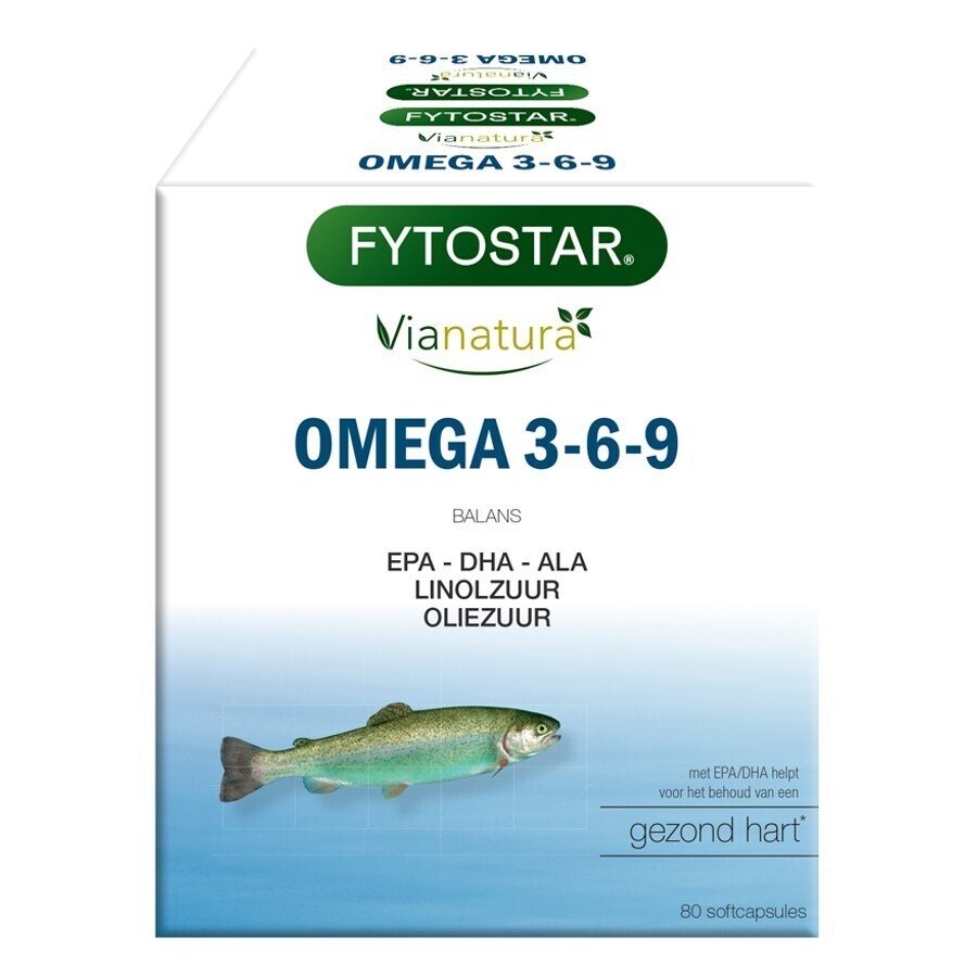Via Natura Omega 3-6-9 Large Softcaps 80