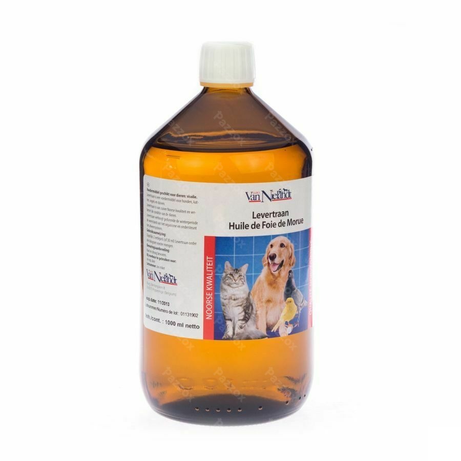 Levertraanolie Vloeibaar 1l 21489