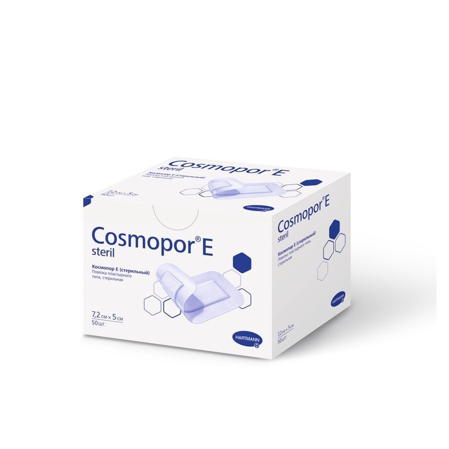 Cosmopor E Latexfree 7,2x5cm 10 P/s