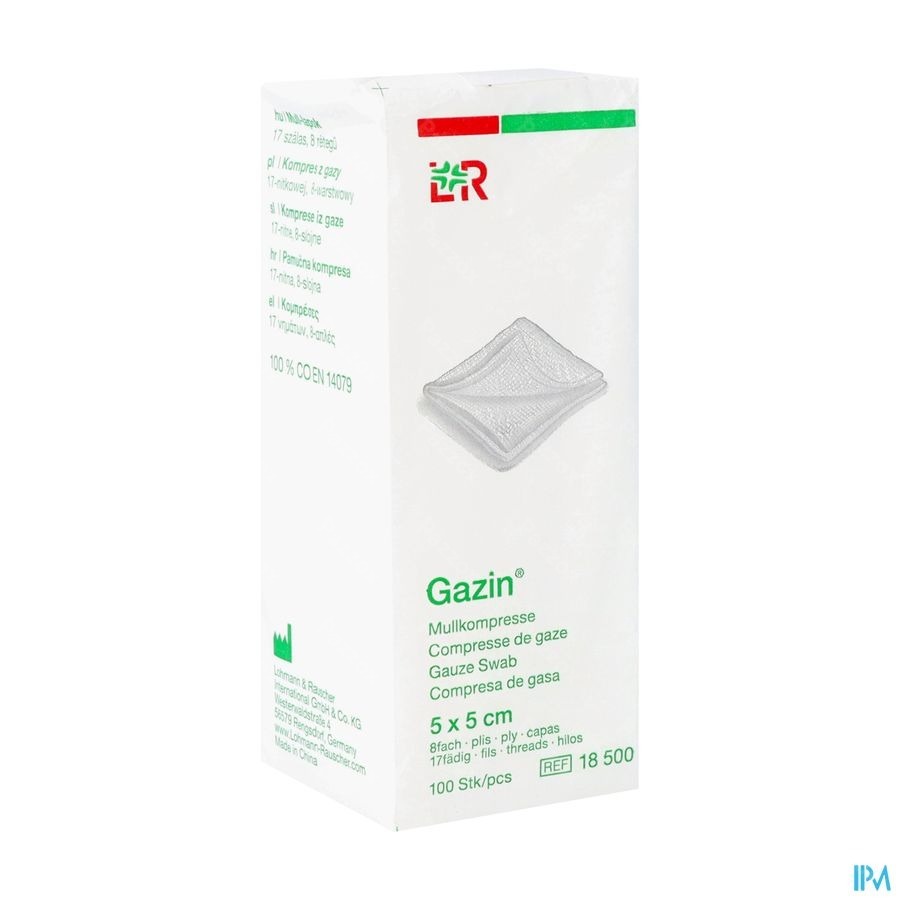 Gazin - Compresse de gaze stérile 17 fils - L&R