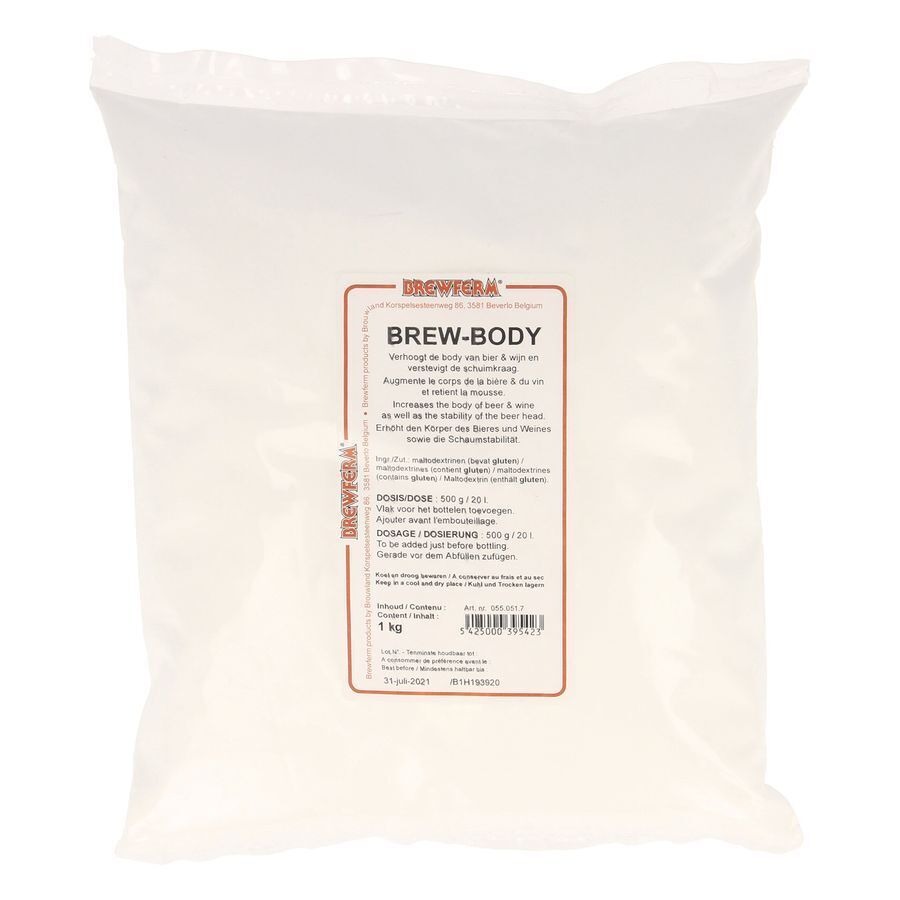 Brew Body Malto Dextrine Pdr 1kg 0550517