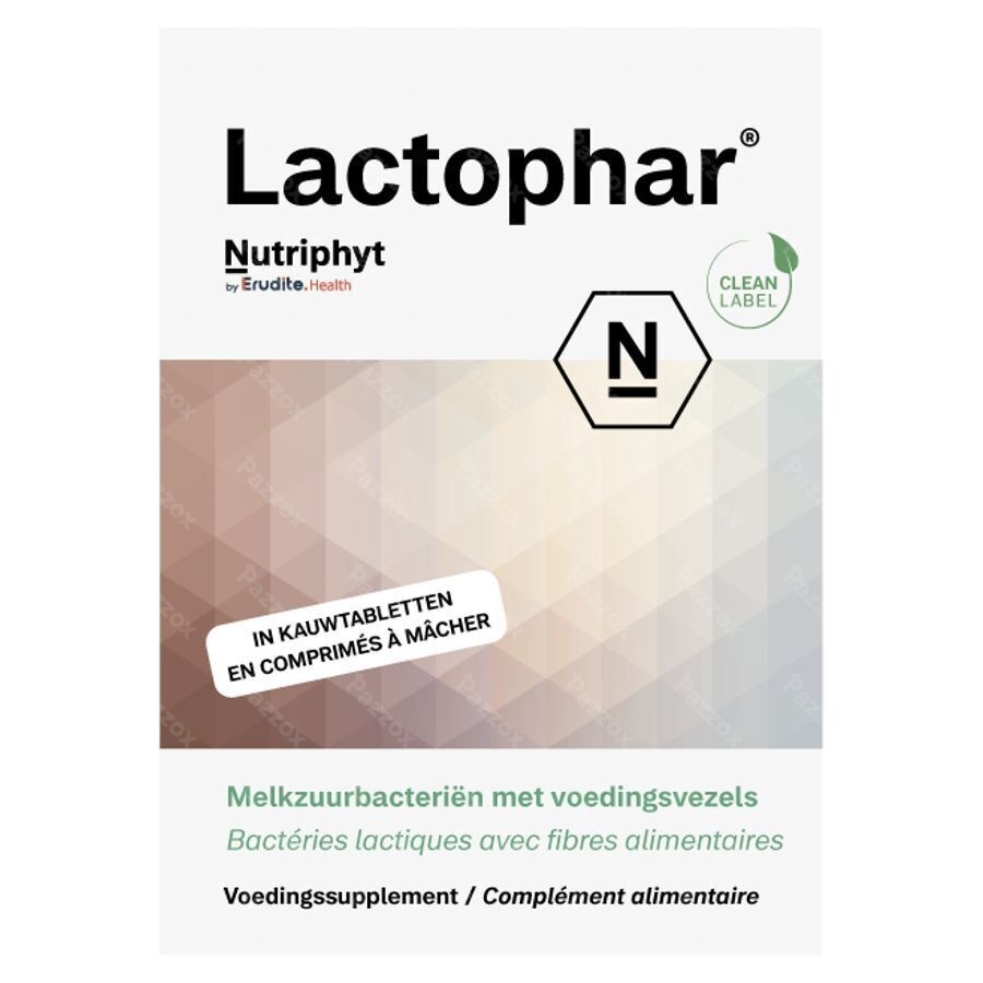 Nutriphyt Lactophar 30 Comprimés