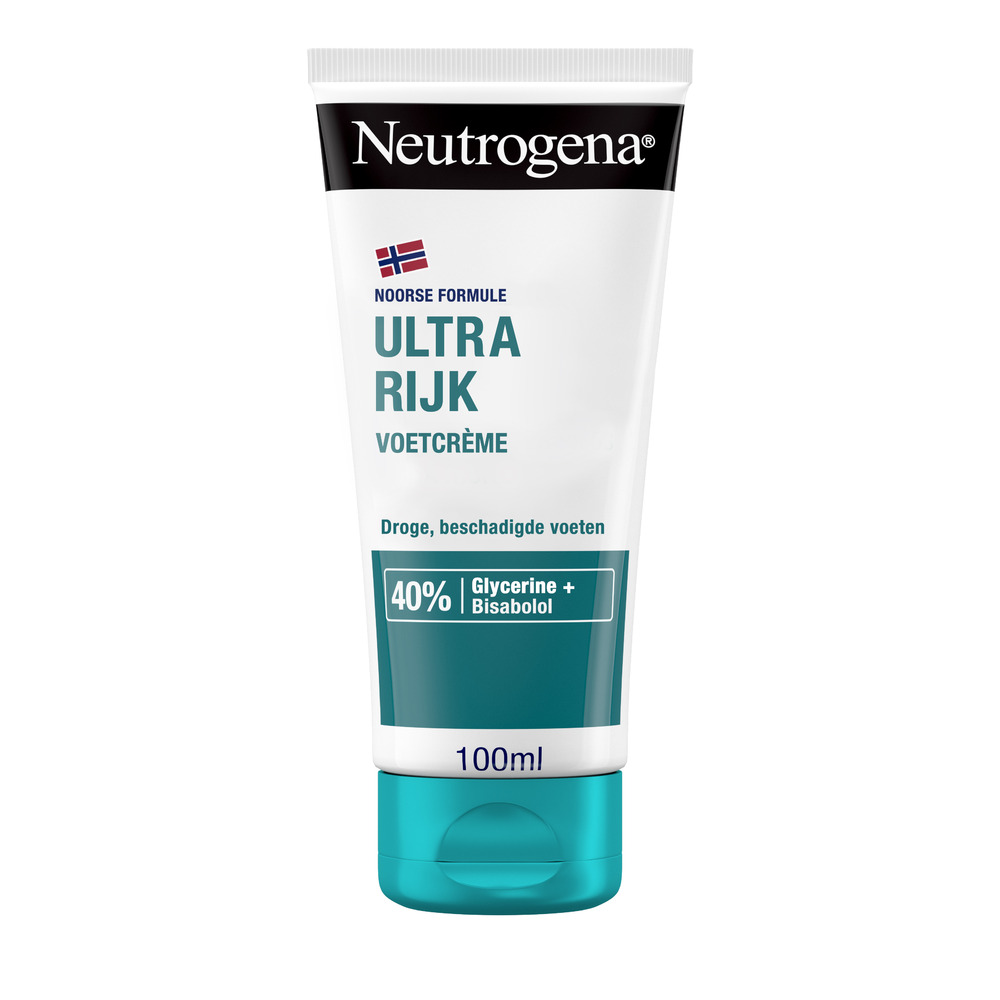Neutrogena Noorse Formule Ultrarijke Voetcrème Droge en Beschadigde Voeten 100ml