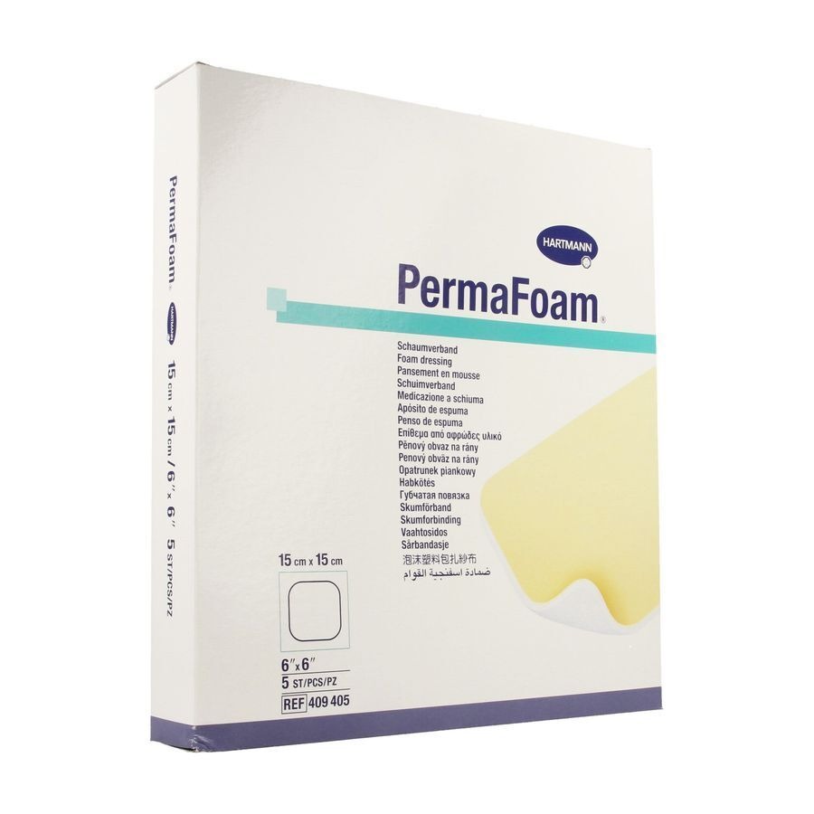 Permafoam Schuimverband 15x15cm 5 4094057