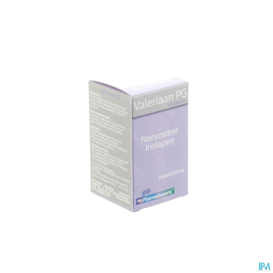 Valeriaan Pg Pharmagenerix Caps 60