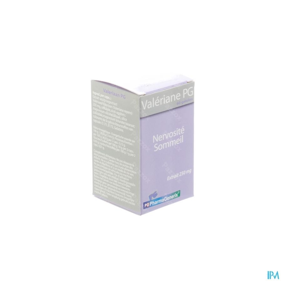 Valeriane Pg Pharmagenerix Caps 60