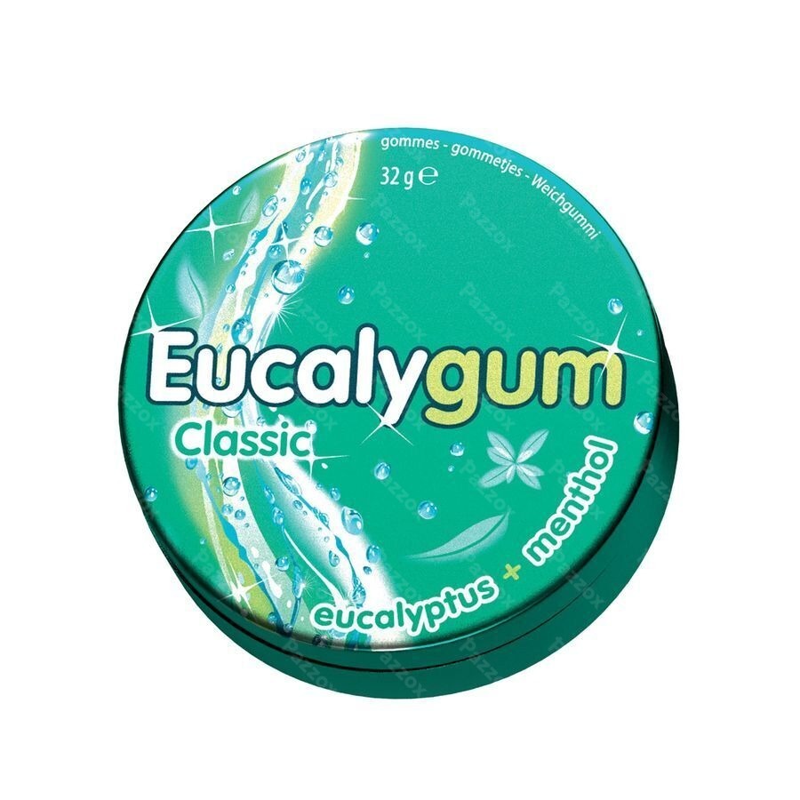 Eucalygum Pectorale Gommetjes Met Suiker 40g