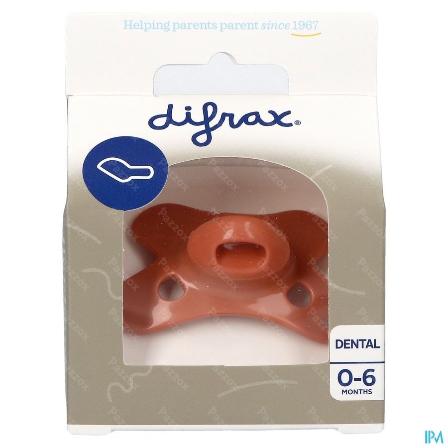 Difrax Sucette Silicone Mini-dental 0-6m 799