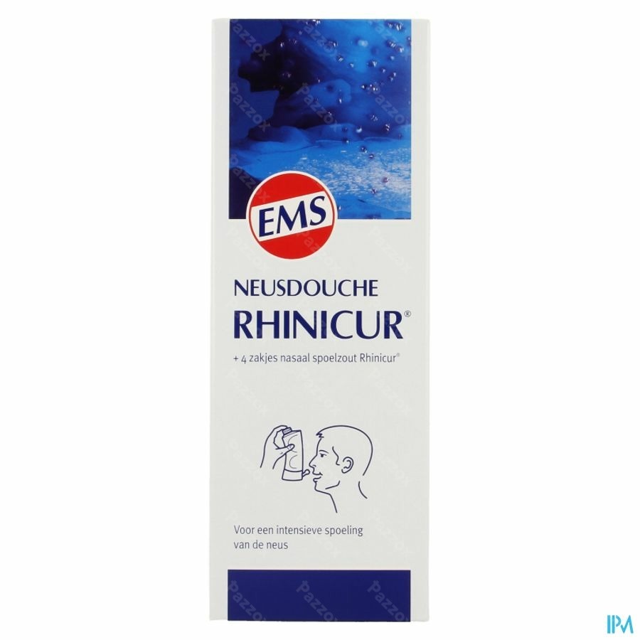 Rhinicur Douche Nasale + 4 Zakjes Spoelzout