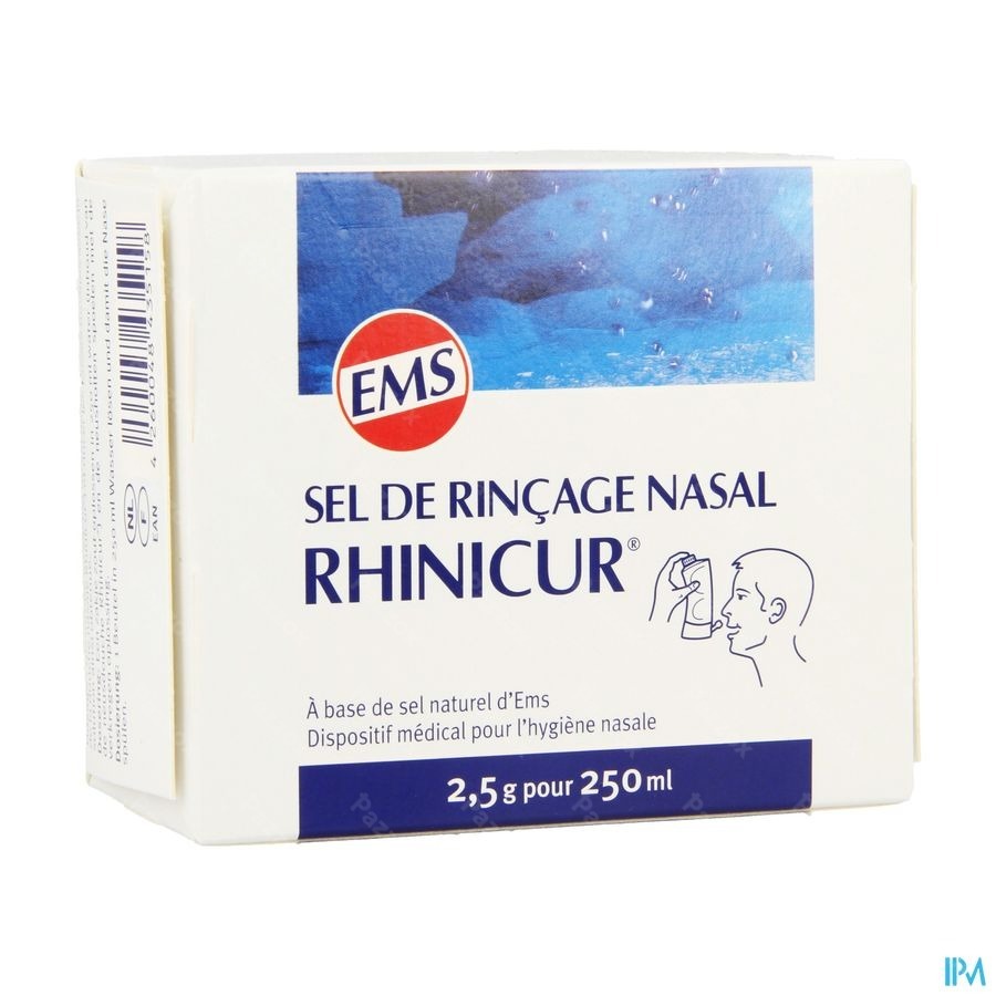 Rhinicur Sel de rinçage nasal - 20 sachets - Pharmacie en ligne