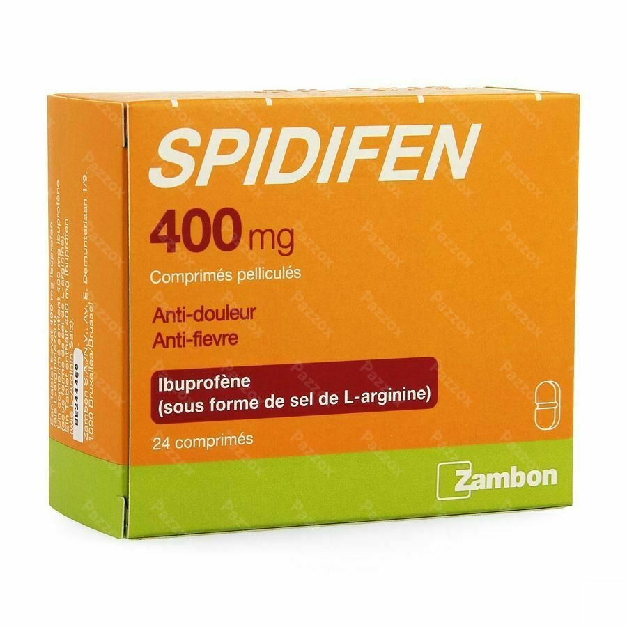 Spidifen 400 Comp Enrob 24 X 400mg