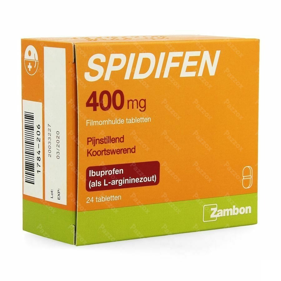 Spidifen 400 Comp Enrob 24 X 400mg