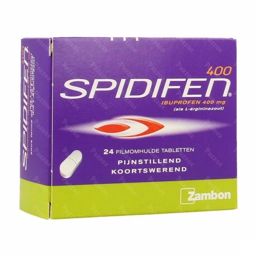 Spidifen 400 Comp Enrob 24 X 400mg