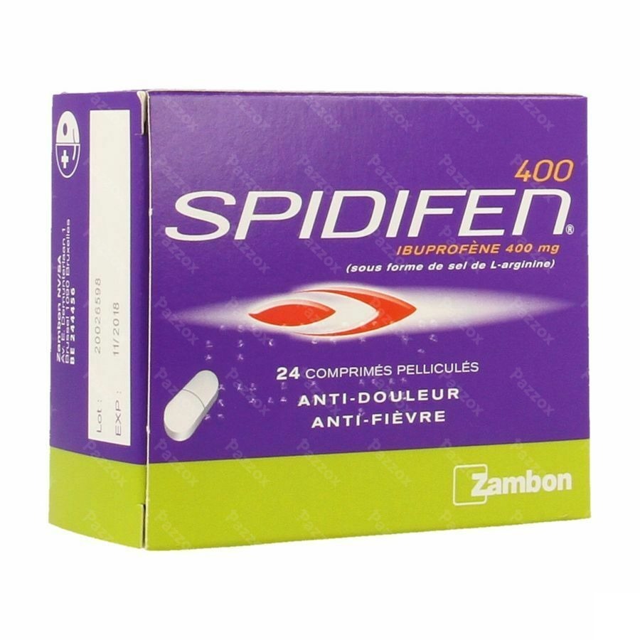 Spidifen 400 Comp Enrob 24 X 400mg