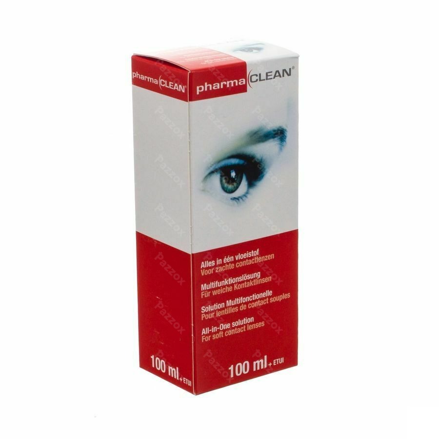 Pharmaclean Etui Voyage+etui Lentille Fl 100ml