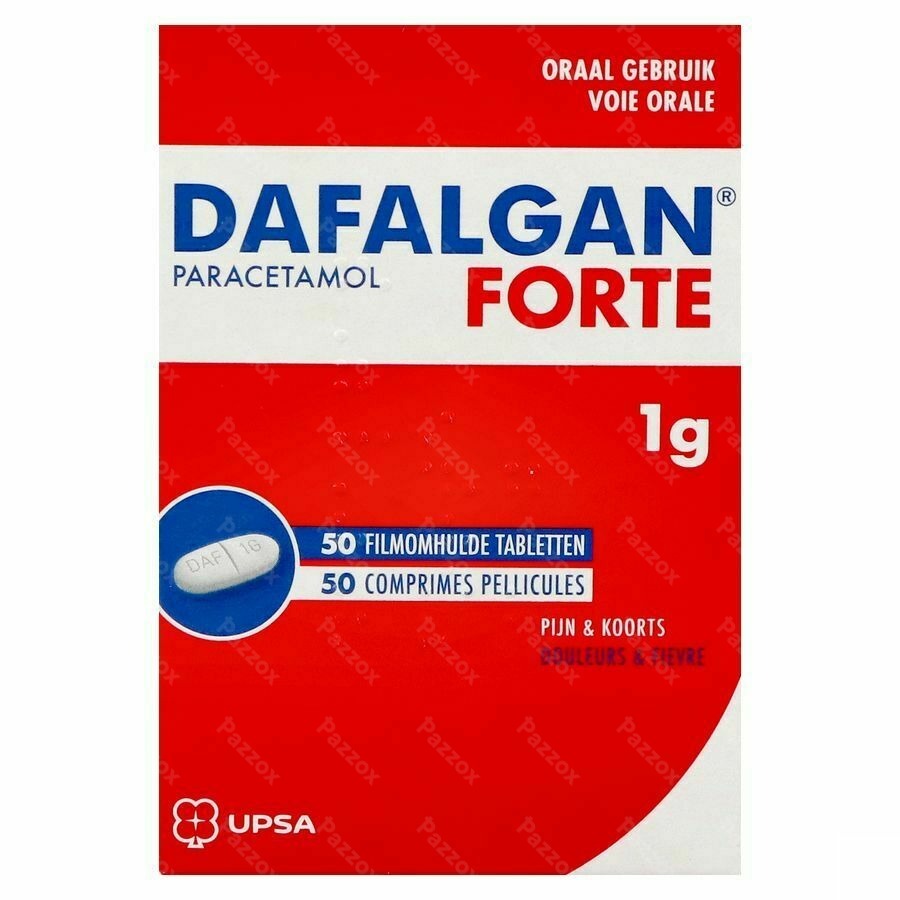 Dafalgan Forte 1g 50 Comprimés