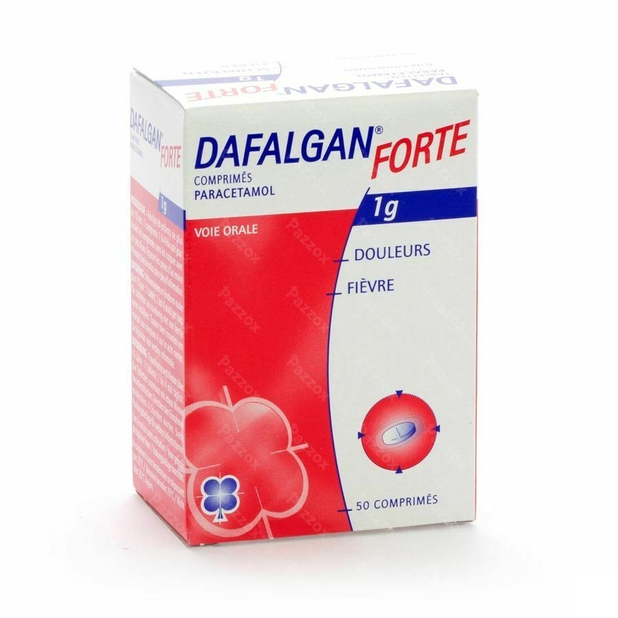 Dafalgan Forte 1g 50 Comprimés