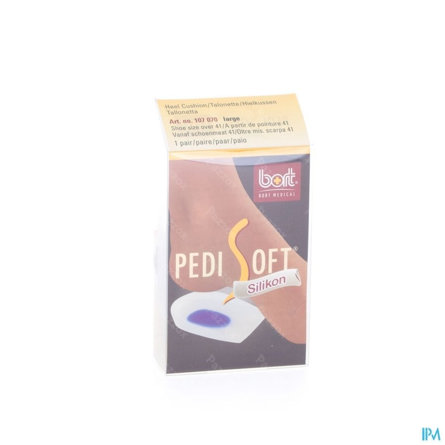 Bort Pedisoft Talonnette Silicone Large Paire