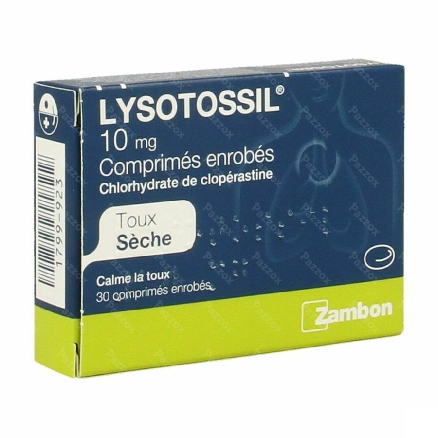 Lysotossil 10mg 30 Comprimés