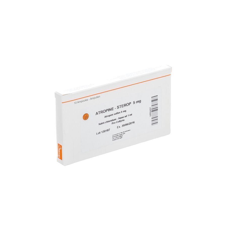 Atropine Sulf Amp 10 X 5,00mg/1ml