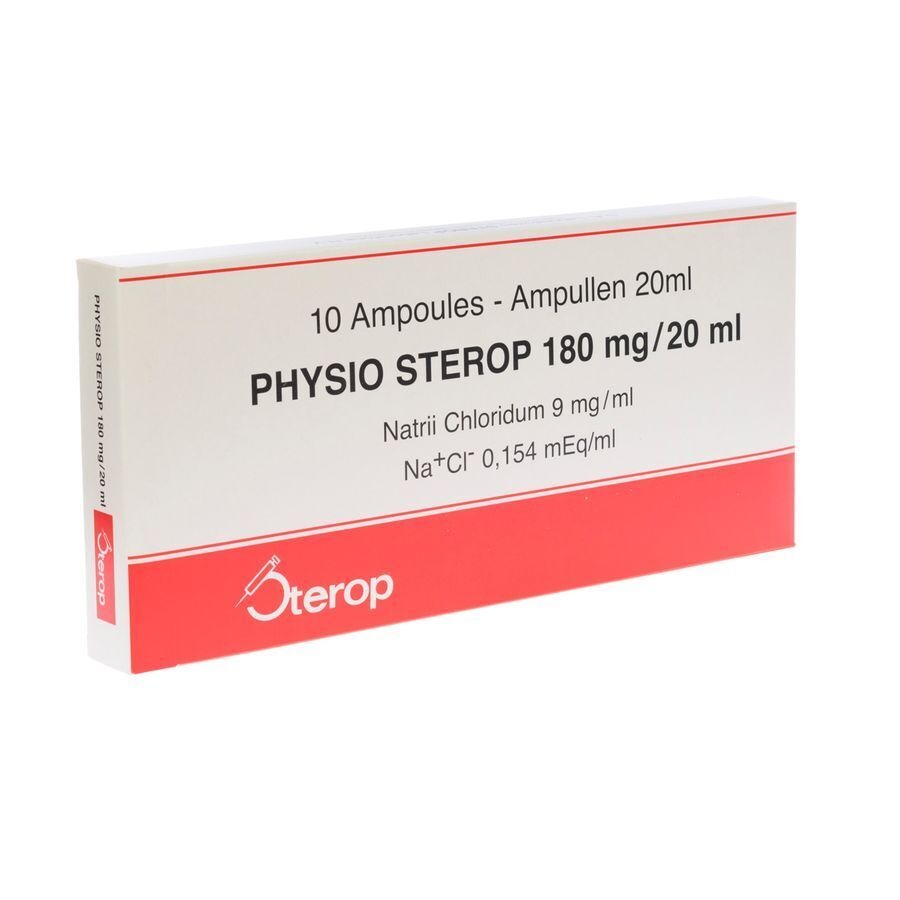 Sterop Physio Iv 20ml 0,9 % 10 Amp