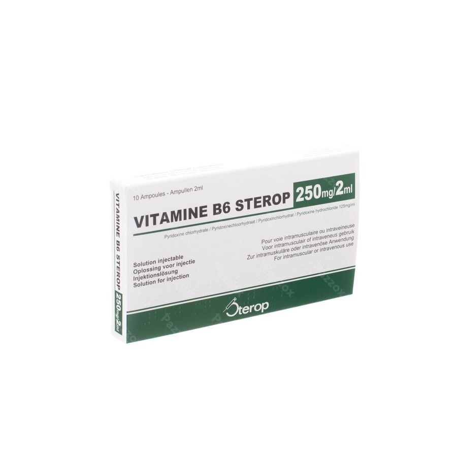 Vit B6 Im/iv Amp 10 X 250mg/2ml