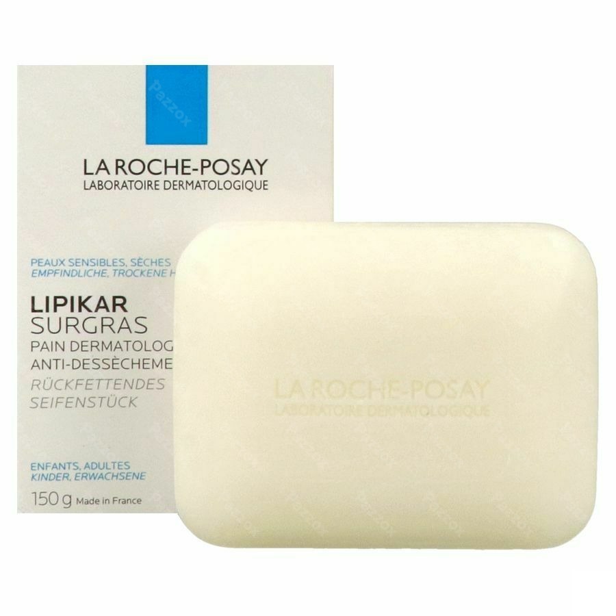 La Roche-Posay Lipikar Surgras Reinigend Wasstuk tegen Uitdroging 150gr