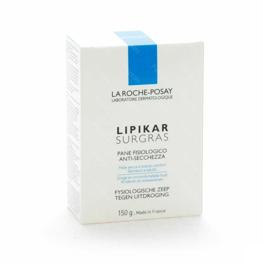 La Roche-Posay Lipikar Surgras Reinigend Wasstuk tegen Uitdroging 150gr