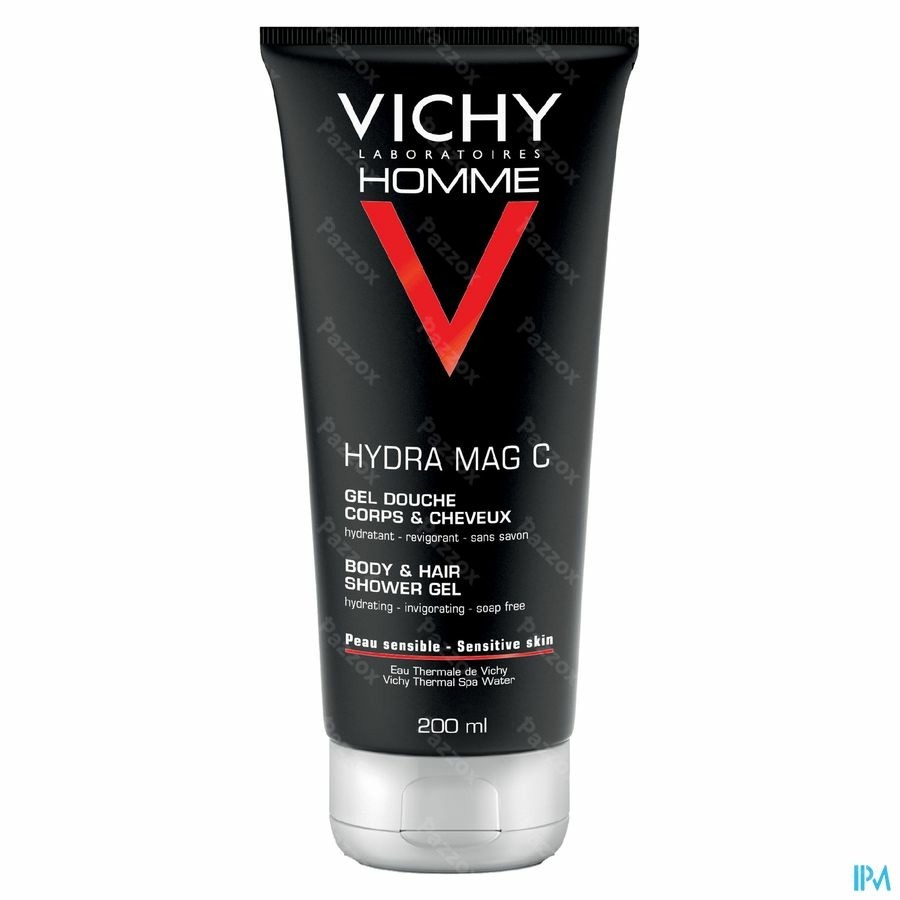 Vichy Homme Hydra Mag C Gel Douche 200ml