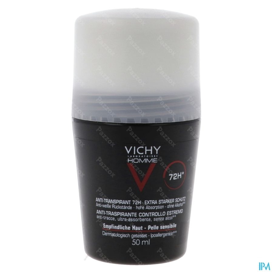 Vichy Homme Deodorant Anti-Transpirant 72u 50ml