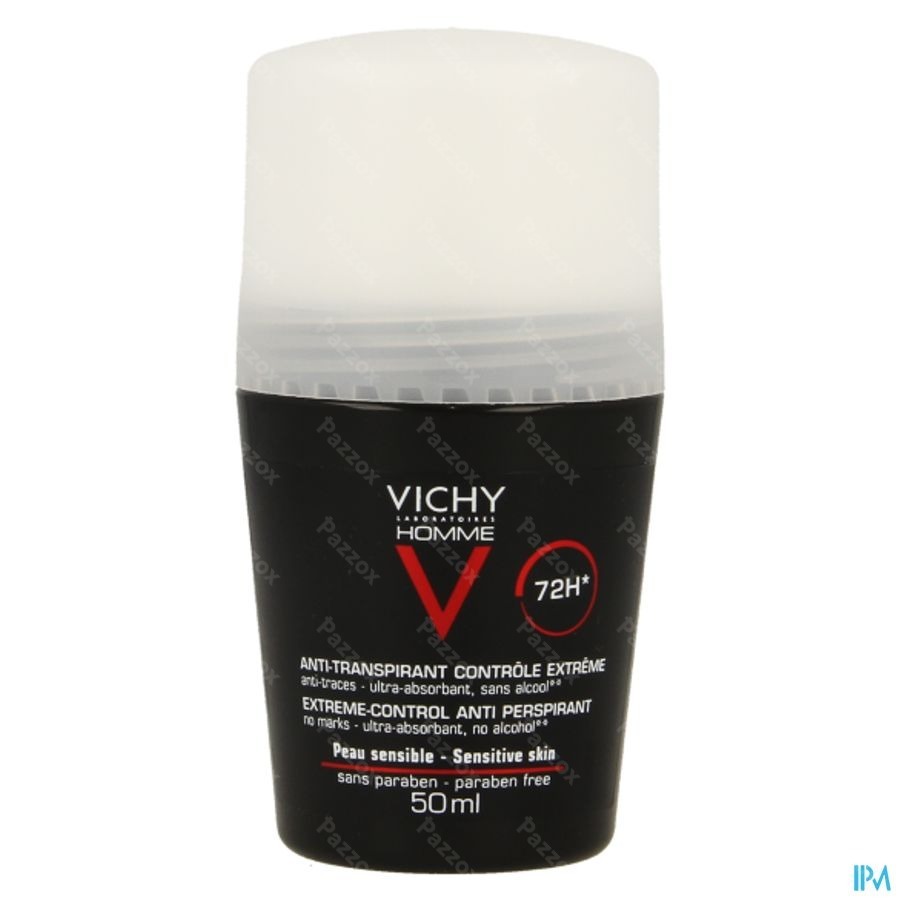 Vichy Homme Deodorant Anti-Transpirant 72u 50ml