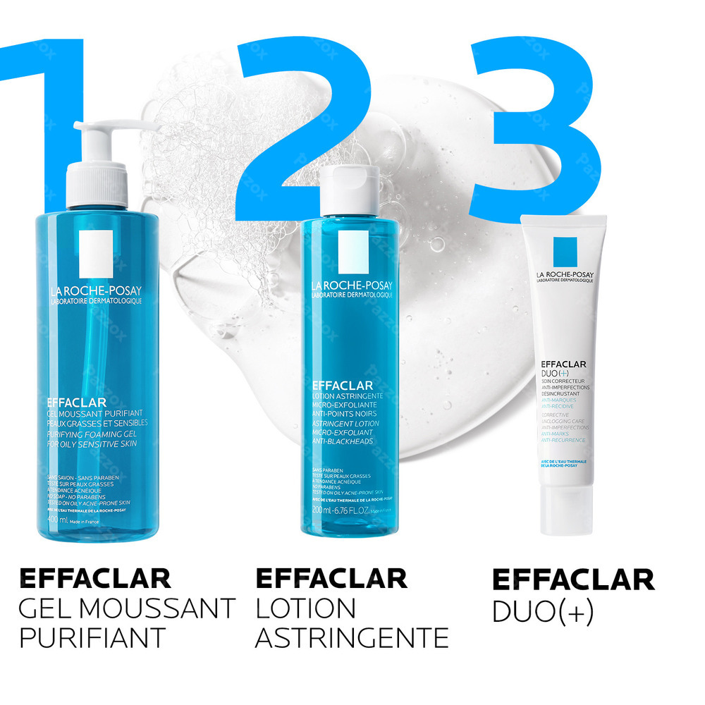 La Roche-Posay Effaclar +M Gel Moussant Purifiant 400ml