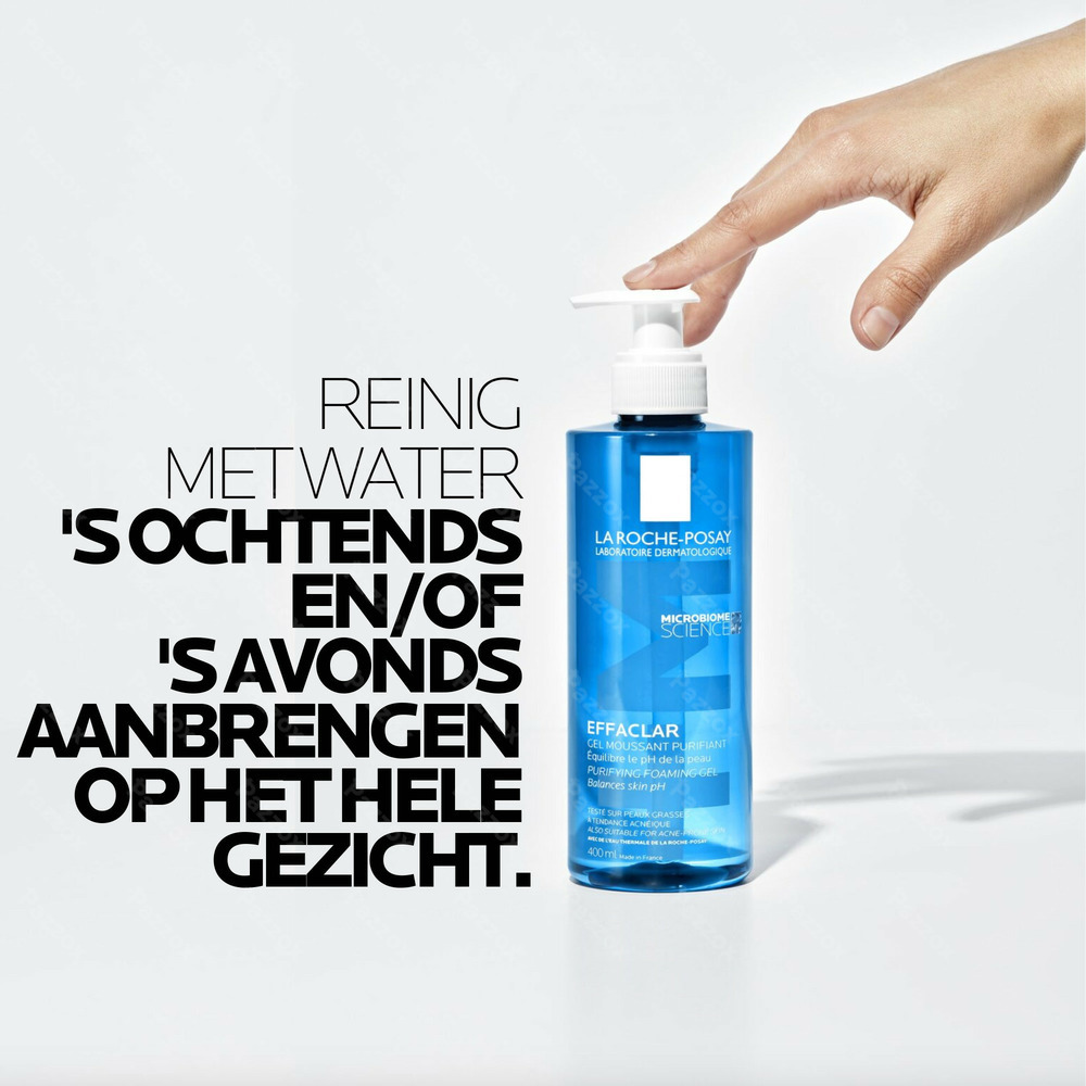 La Roche-Posay Effaclar +M Zuiverende Gel 400ml