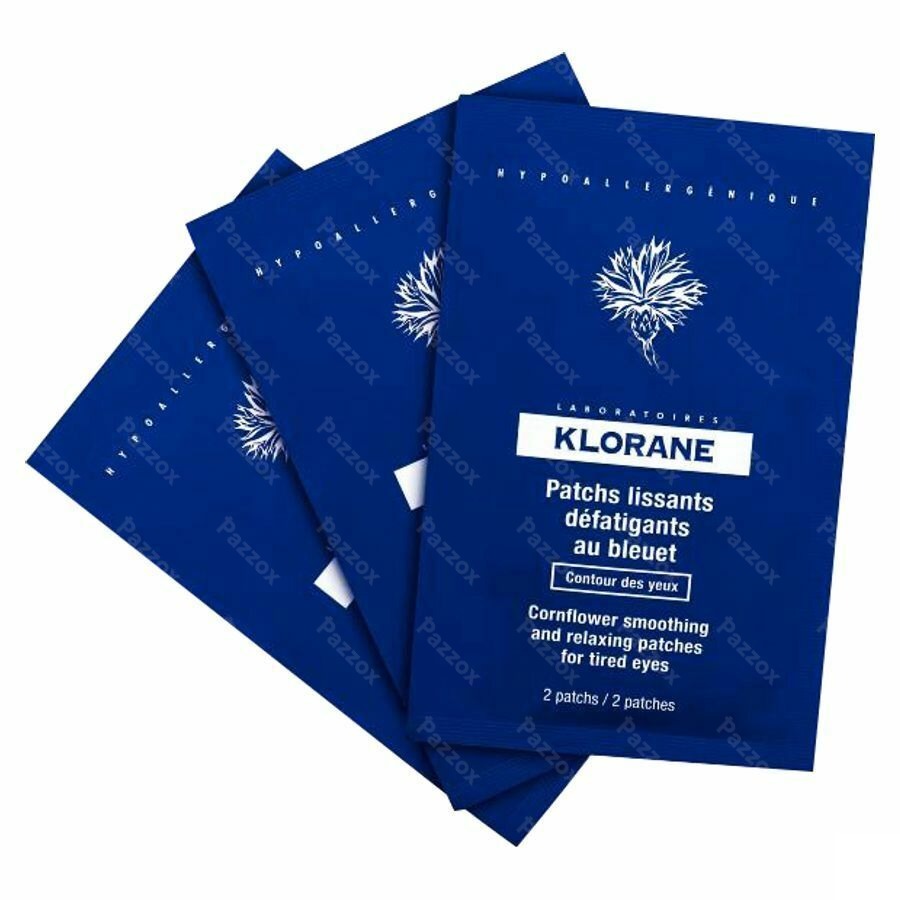 Klorane Bleuet Patch Defatigants 7x2