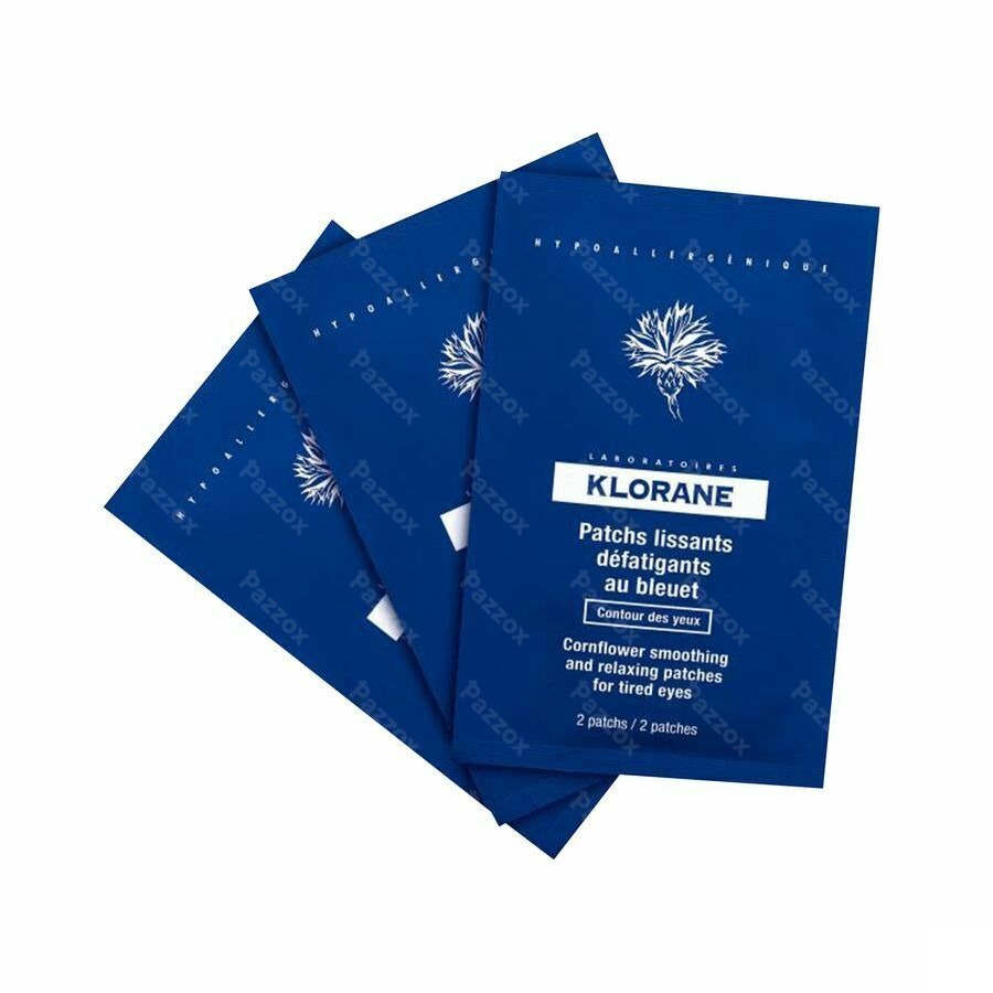Klorane Bleuet Patch Defatigants 7x2
