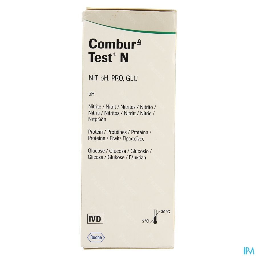 Combur 4 Test N Strips 50 11896822252