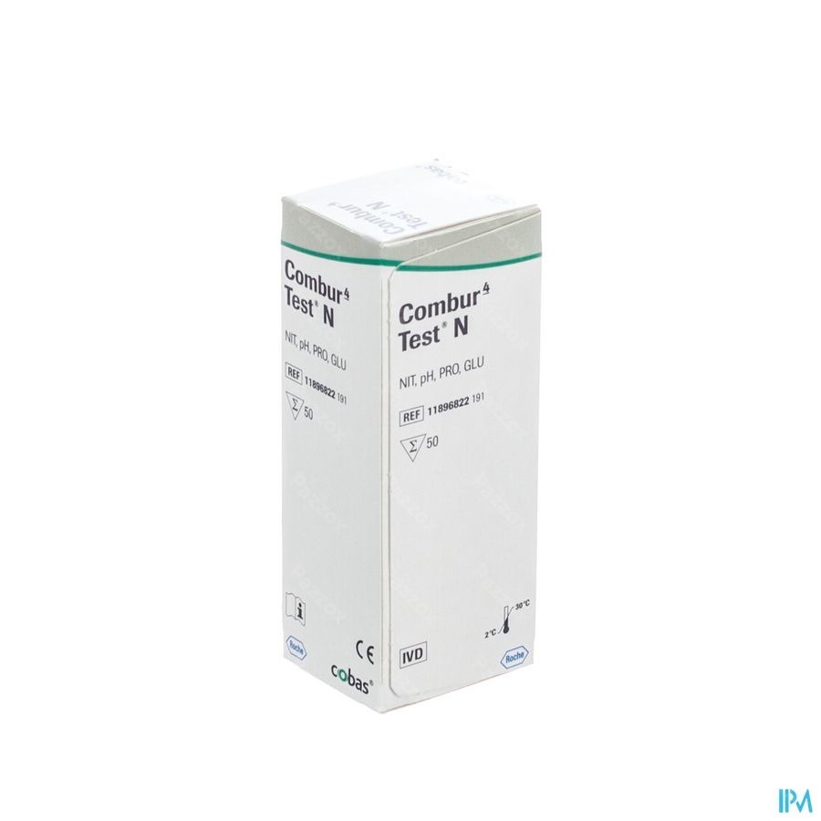 Combur 4 Test N Strips 50 11896822252