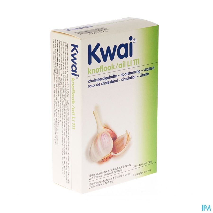 Kwai 3 X Daags Drag 160 X 100mg