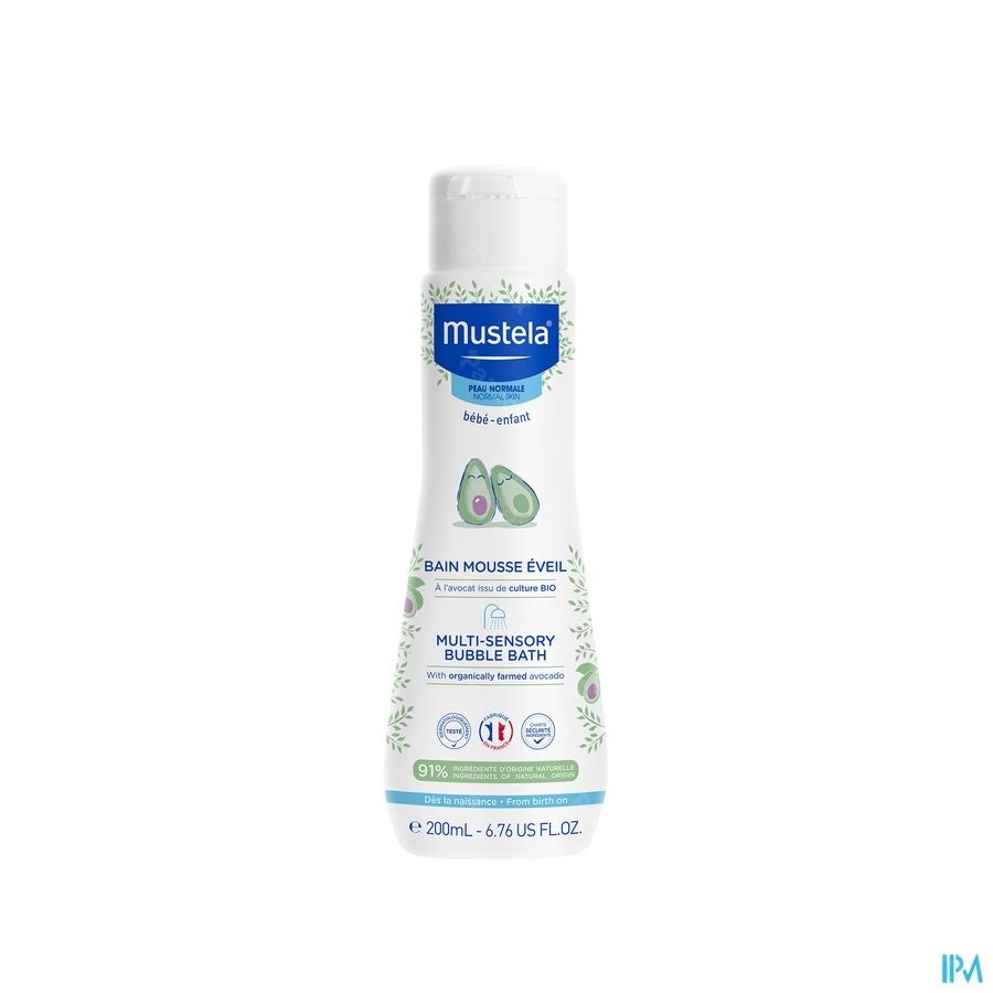 Mustela Bain Mousse Eveil Nf 200ml