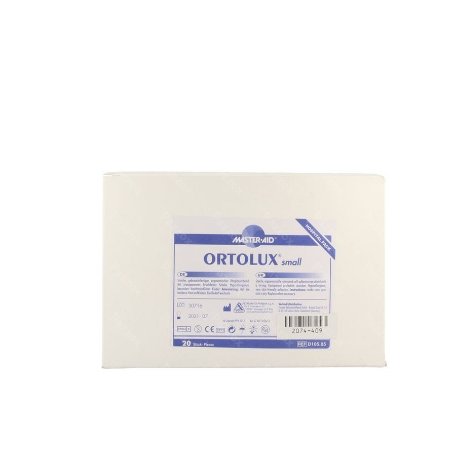Ortolux Small Compresse Oculaire 20 70106