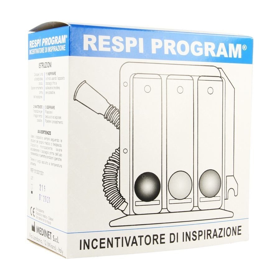 Respiprogram Incentieve Spirometer