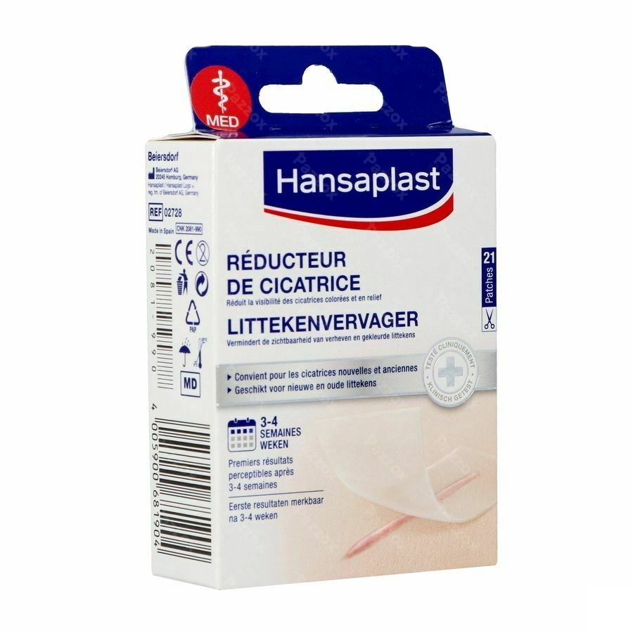 Hansaplast Med Littekenvervager Patch 21 02728