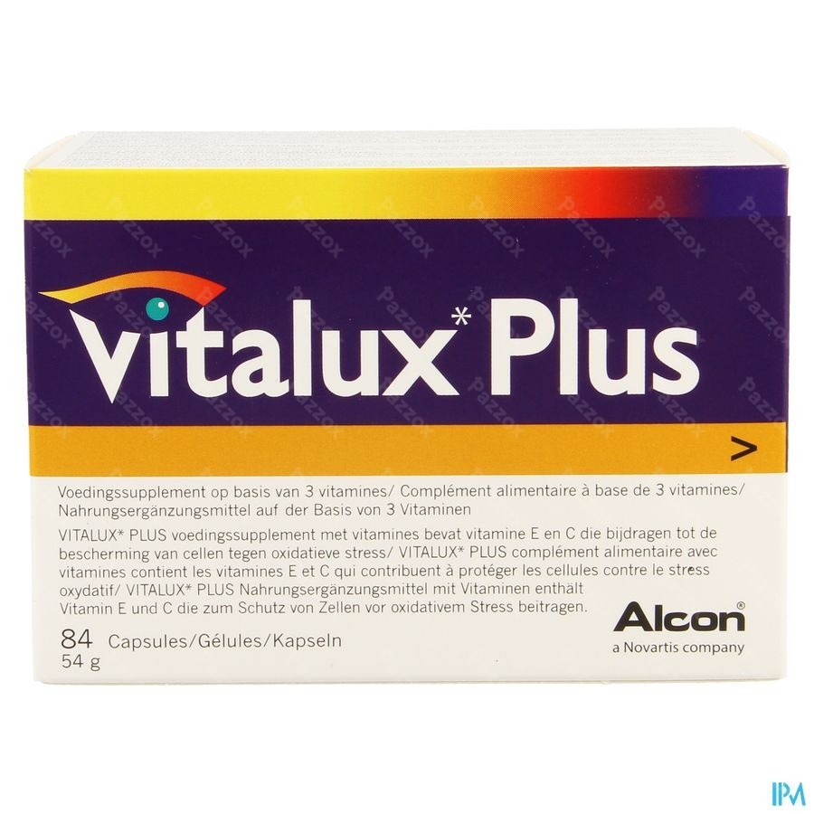 Vitalux Plus Caps 84