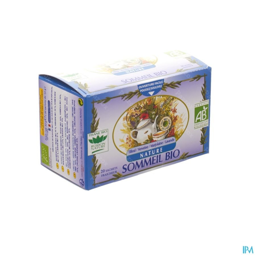 Tisane Romon Nature Sommirel Bio Sachet 20