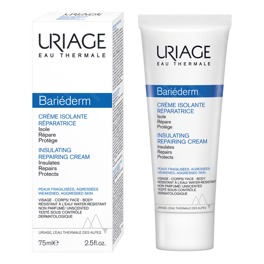 Uriage Bariéderm Isolerende en Herstellende Crème Gezicht en Lichaam 75ml