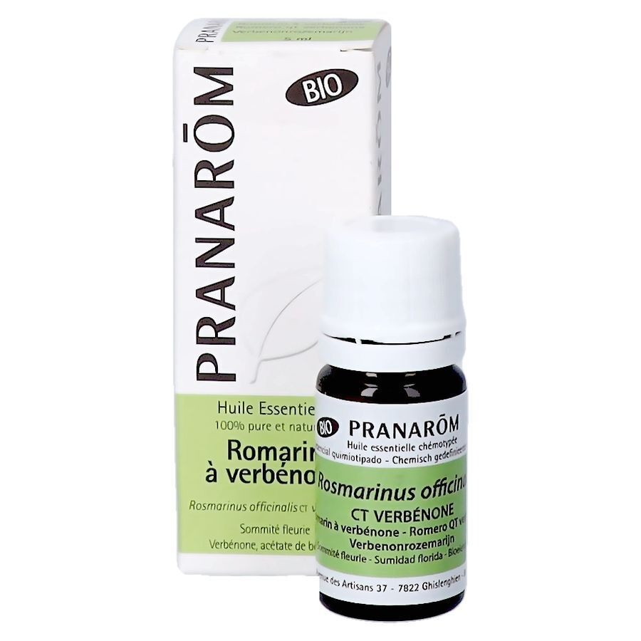 Pranarôm Huile Essentiel Romarin Verbenone Bio 5ml